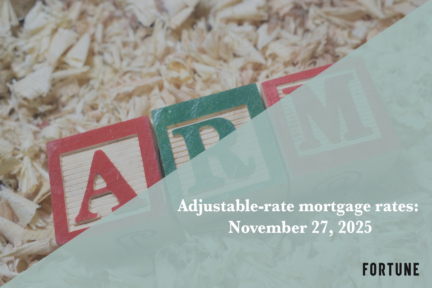 Current ARM mortgage rates report for Nov. 27, 2025
