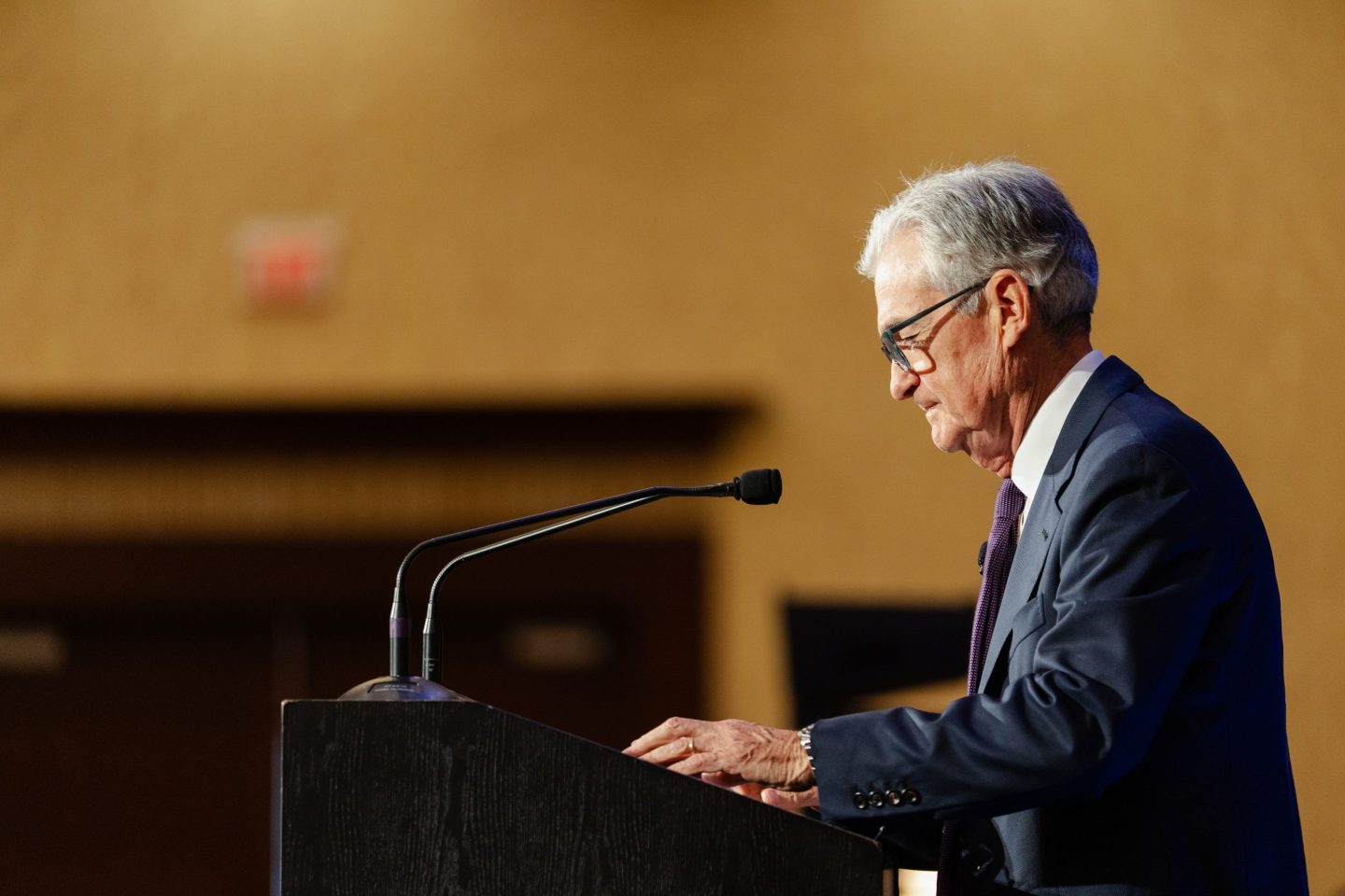 Jerome Powell, chairman of the US Federal Reserve.
